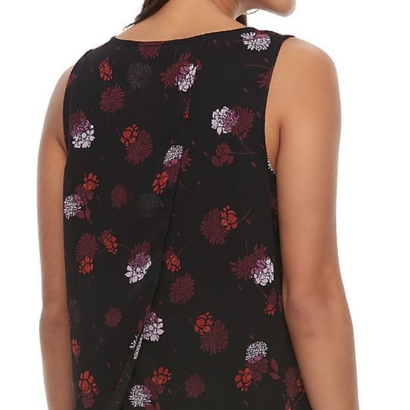 NWT Apt. 9 Layered Chiffon Tank Size S - Picture 9 of 9